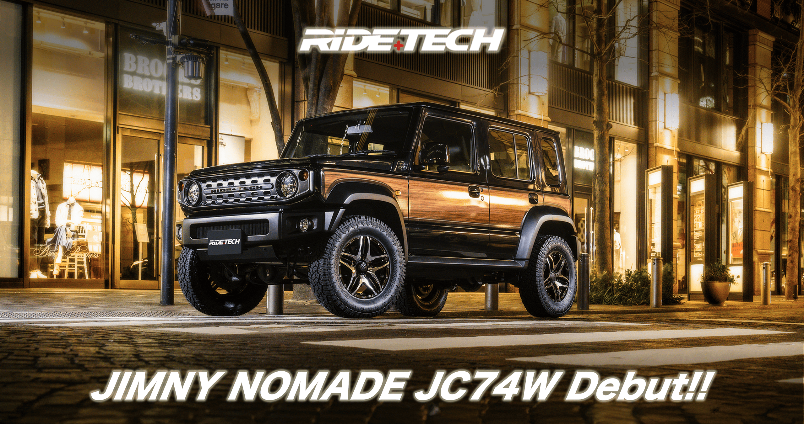JIMNY NOMADE JC74W Debut!!